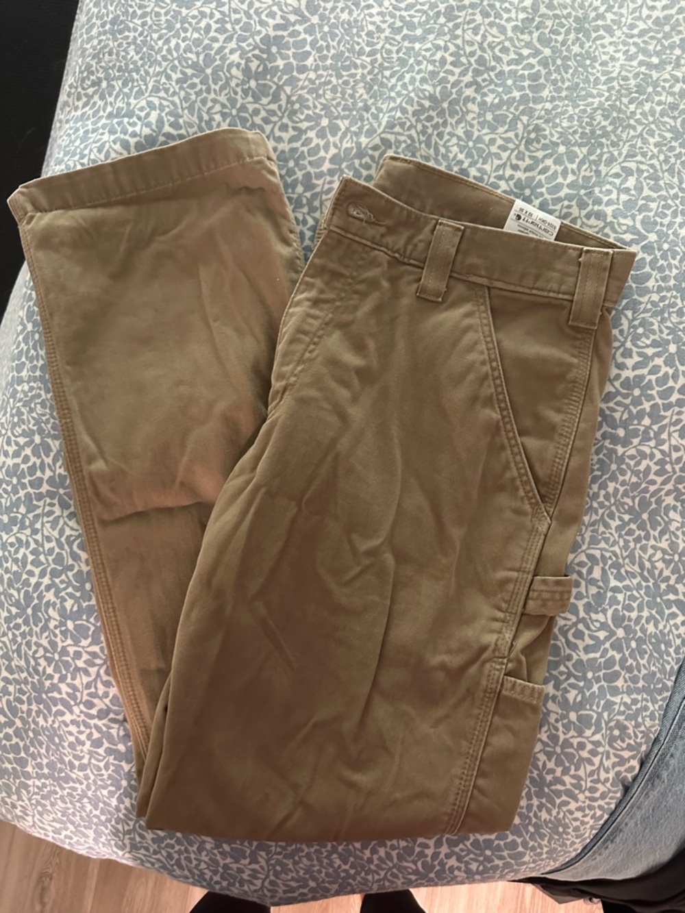 Khaki Carhartt pants